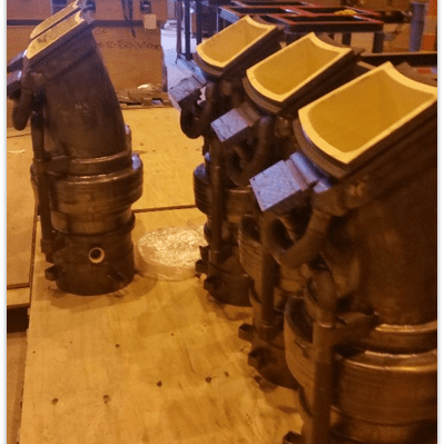 501jctg A bunch of old engines are sitting on the floor